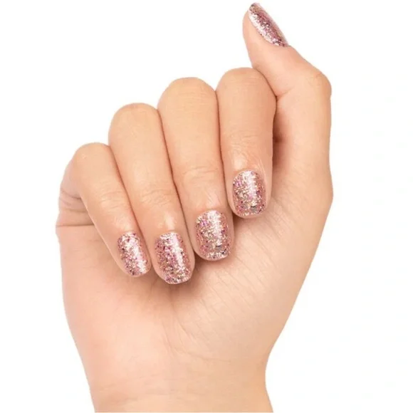 Color Street: Tokyo Lights | Rose Gold Glitter Sparkle Party Metallic Pink - Picture 13 of 16